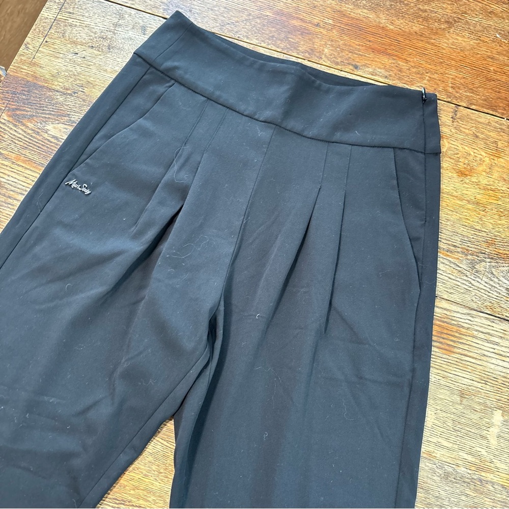 Miss Sixty black pleated trousers